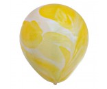 Шар 12/30см Многоцветный Yellow 25шт шар латекс 6054168 /цена за упак/