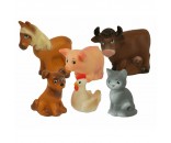 Набор резиновых игрушек Домашние животные 