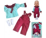 Одежда для куклы Комбинезон с рубашкой и носочками 309