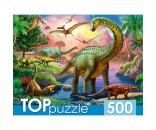 Пазл 500 Мир динозавров №23 ХТП500-0592