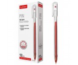 Ручка гелевая Pin Красная 0,5мм GP_064533 Hatber