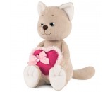 Романтичный Котик с Розовым Сердечком, 25 см MT-GU022020-1-25 ДСВ!